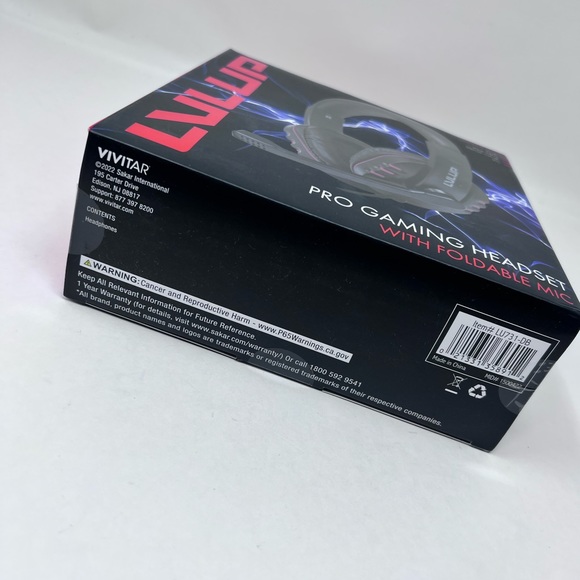 LULUP VIVATAR PRO GAMING HEADSET W/MIC - Picture 4 of 7